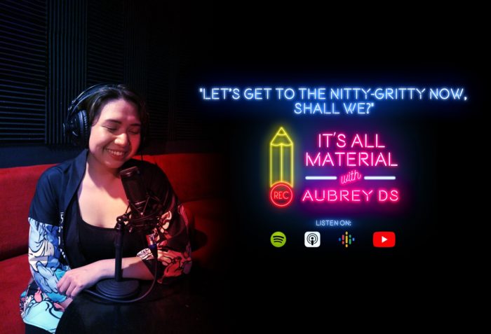 its all material with aubrey ds